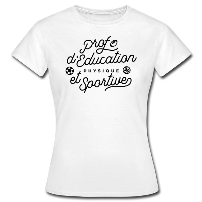 tshirt-femme-prof-education-physique-et-sportive