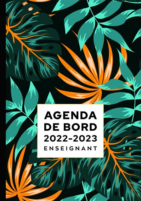 Agenda de bord enseignant 2022-2023