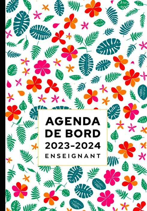 Agenda de bord enseignant 2023-2024