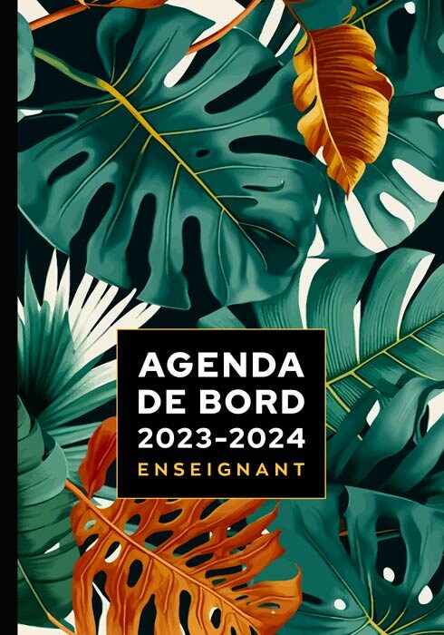 Agenda de bord enseignant 2023-2024