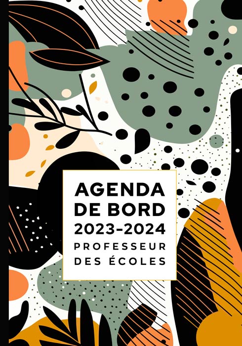 Agenda 2023 - 2024 pour professeurs des écoles par les éditions