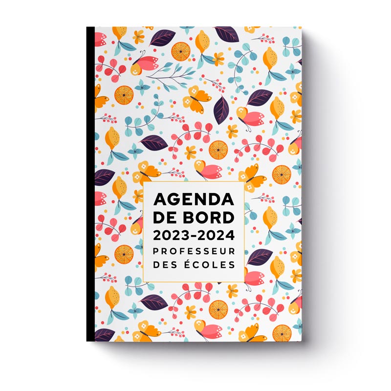 Agendas 2023-2024 professeur des écoles