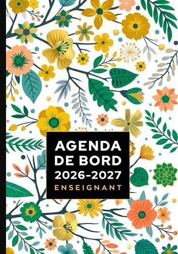 Agenda de bord enseignant 2026-2027