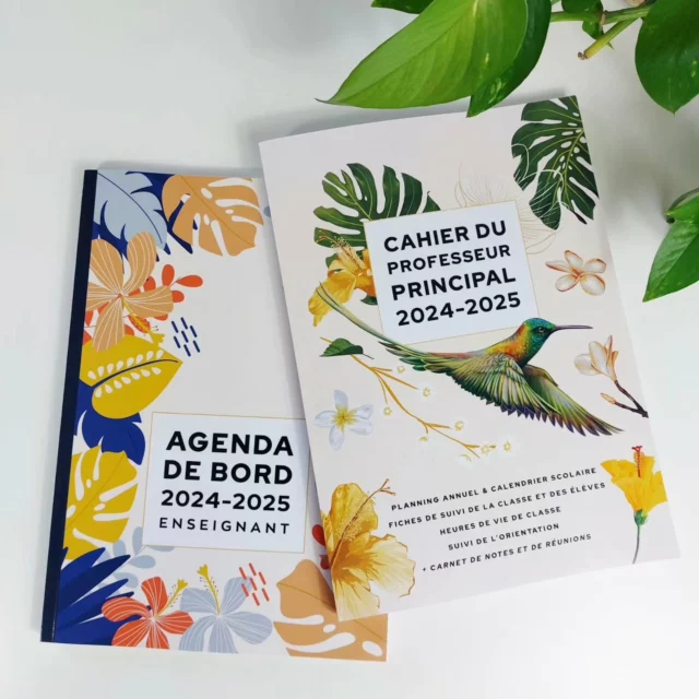 📚 La rentrée arrive à grands pas ! 🎒 Découvrez nos deux outils indispensables pour bien vous organiser cette année : l'agenda de bord enseignant et le cahier du professeur principal. ✏️ Vos retours seront précieux pour les perfectionner l'an prochain. On compte sur vous ! 📩😉 

#agendaenseignant #cahierduprofesseurprincipal #rentree2024 #professeur profprincipal